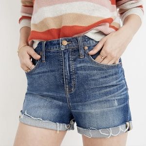 Madewell High-Rise Denim Shorts